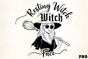 Resting Witch Face Quote, an Illustration by CrexoraLab (Thumbnail 1 of 4)