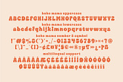 Boho Mama - Retro Groovy Font, a Sans Serif Font by Keithzo (Thumbnail 5 of 5)