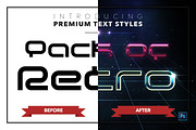 Retro #1 - 20 Text Styles, a Layer Style Add-On by Jonas Stensgaard (Thumbnail 22 of 23)