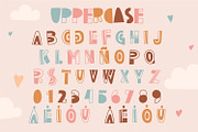 Boho Rainbow Baby Font, a Sans Serif Font by arausidp (Thumbnail 2 of 5)