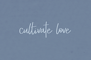 Bitte Handwriting Font, a Script Font by Beck McCormick (Thumbnail 8 of 10)