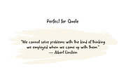 One Story - Handwritten Font, a Font by Salamahtype (Thumbnail 3 of 6)