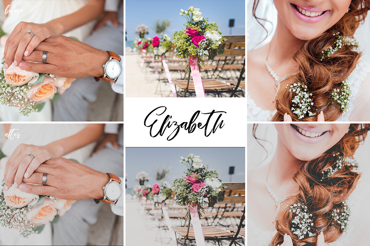 Wedding Princess Lightroom presets preview 4