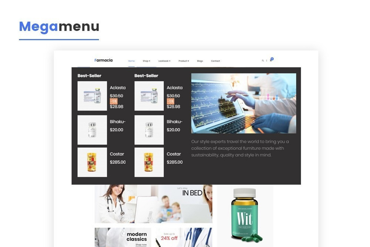 LEO FARMACIA - HEALTHCARE AND MEDICA, a Bootstrap Template by LeoTheme (Photo 8 of 8)