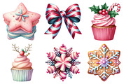 Sweet Christmas Clipart Bundle, an Illustration by Daily.Designs (Thumbnail 3 of 5)