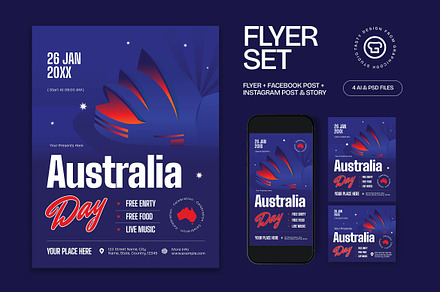 Australia Day Flyer
