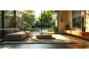 Using a smart home app on a modern, a Technology Photo by ZinetroN