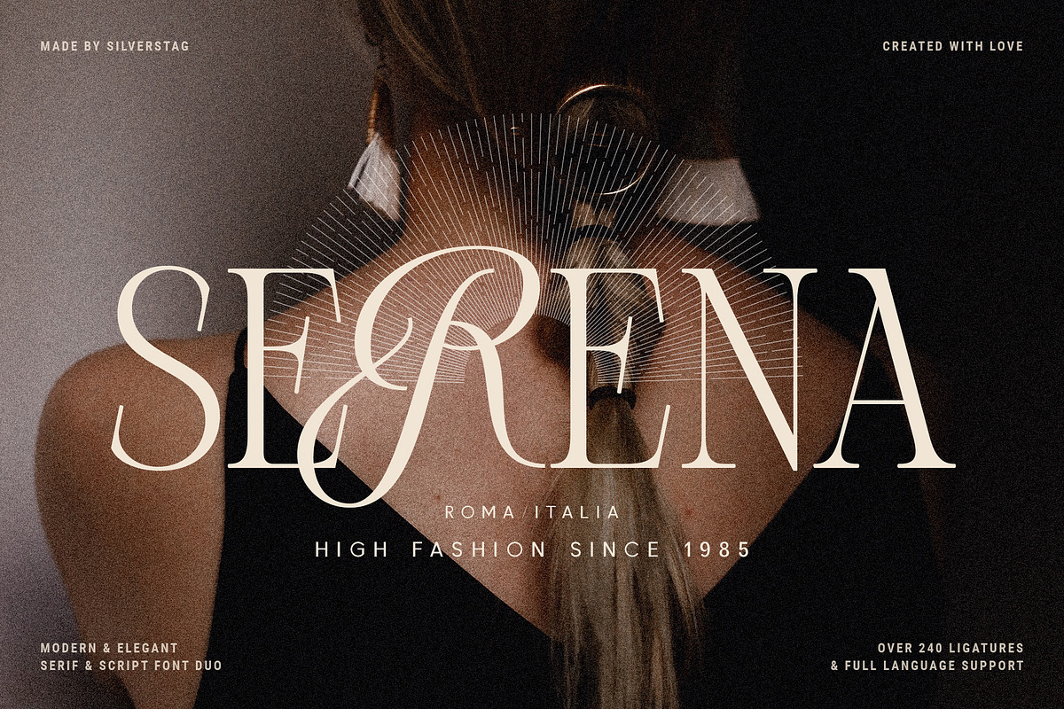 Bespoke Display - Serif & Script Duo, a Serif Font by SilverStag Type Foundry (Photo 7 of 36)