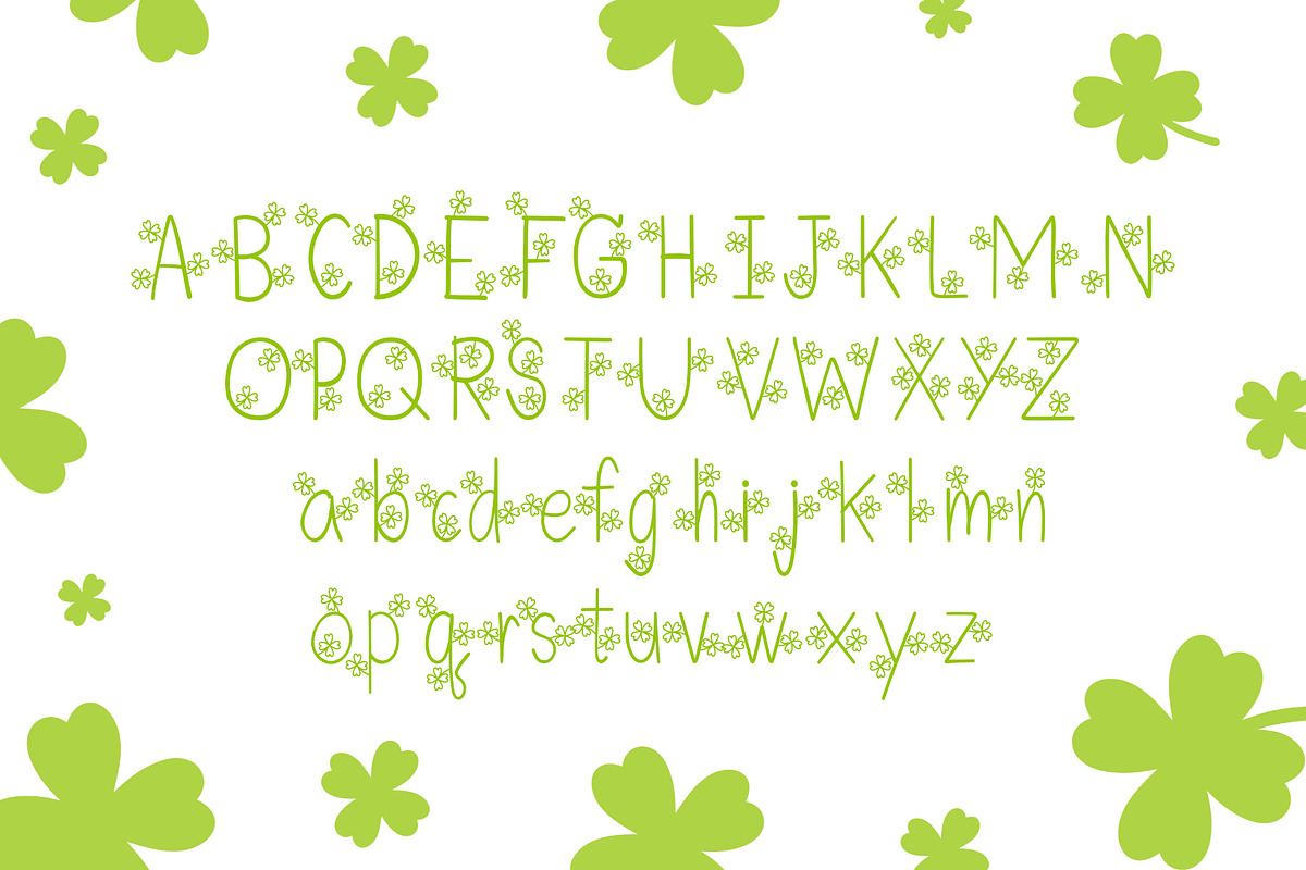 Clover Font, a Handwritten Font by LivelyAutumn11.11 (Photo 2 of 4)