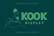 Kook Display, a Font by Studio Alexander (Thumbnail 1 of 6)