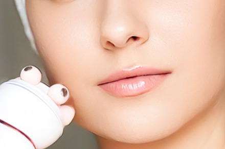 Anti-aging cosmetology and beauty treatment product, woman using, a Health & Medical Photo by Anneleven
