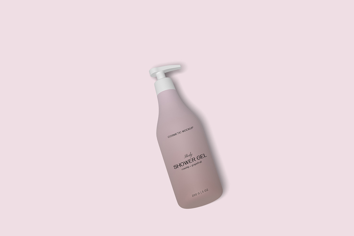 Cosmetic Bottle Mockup, a Packaging Mockup by ulfatunnazira (Photo 7 of 7)
