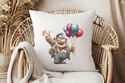 Whimsical Funny Grandpa Clipart, an Illustration by OK Design (Thumbnail 5 of 6)