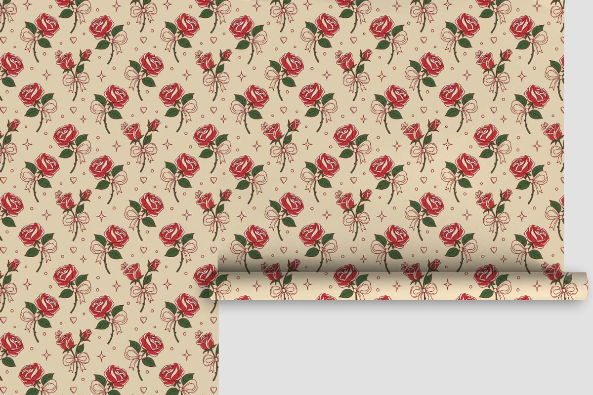 Vintage Floral Kawaii Bundle Pattern, a Pattern Graphic by one-touch (Photo 19 of 20)