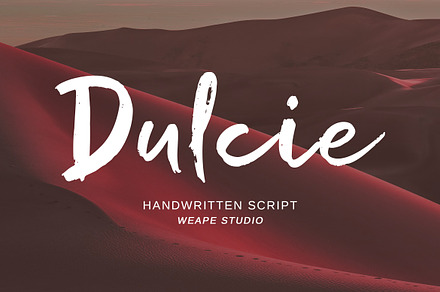 Dulcie - Handwritten Font