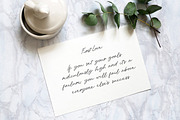 Amandine Monoline Handwritten Font, a Handwritten Font by UICreative (Thumbnail 10 of 13)