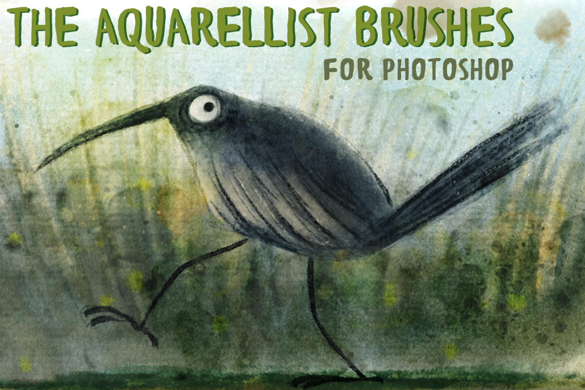 AD Aquarellist Brushes, a Brush Add-On by Alex Dukal (Photo 1 of 5)