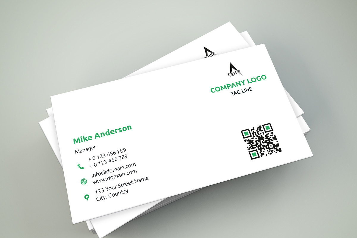 Professional Business Card, a Business Card Template by designSultan (Photo 1 of 4)
