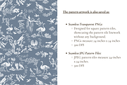The Birds Seamless Pattern Set, a Background Graphic by Hughes Studio (Thumbnail 6 of 8)