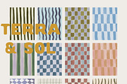 Handmade Mediterranean Backgrounds, a Background Graphic by Lana Elanor (Thumbnail 6 of 8)