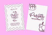 Picky Mother - Cute Monoline Font, a Script Font by Airotype (Thumbnail 6 of 12)