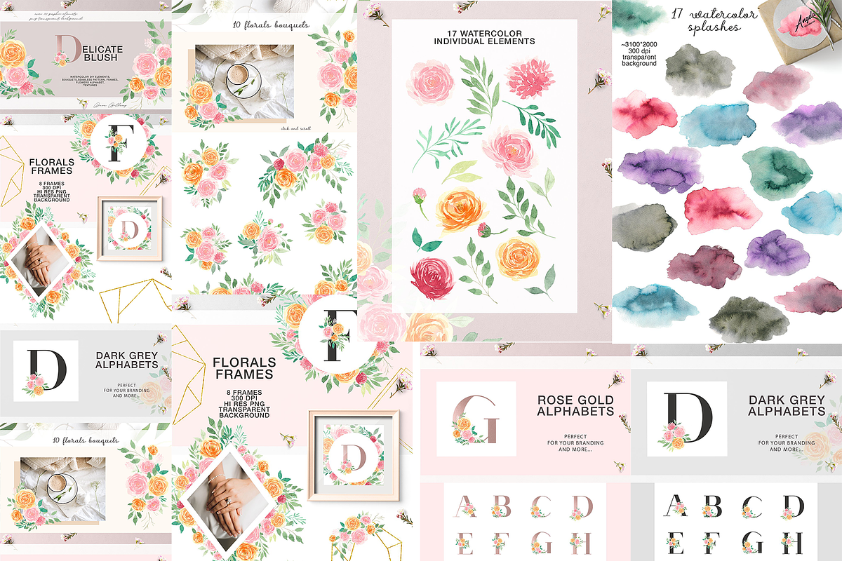 WHOLE SHOP 13969 BUNDLE, an Object Illustration by BilberryCreates (Photo 30 of 70)