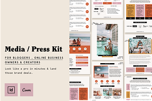 Media / Press Kit Bloggers Canva