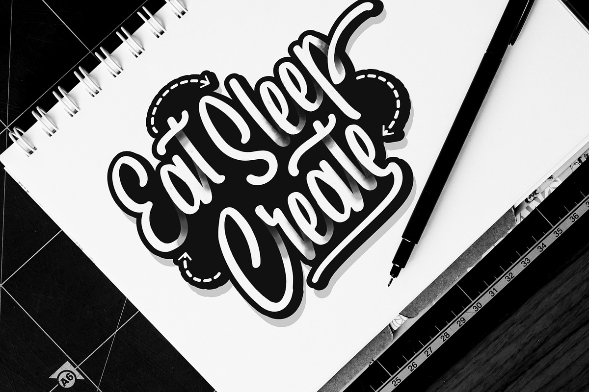 Spydolls - Playful Marker Fonts preview 2