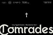 Comrades Blackletter Font, a Blackletter Font by Any-Type® Foundry (Thumbnail 1 of 12)