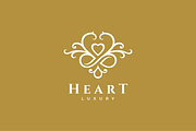 Heart Luxury Logo, a Branding & Logo Template by yopie (Thumbnail 3 of 4)
