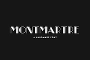 Montmartre: A Paris-Inspired Font, a Font by Britt Fabello (Thumbnail 2 of 7)