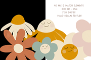 Kids Flowers Kawaii Spring Florals, a Graphic by Murphy & Frank (Thumbnail 5 of 5)