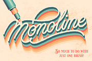 Procreate Lettering Brush Pack, a Brush Add-On by Debi Sementelli (Thumbnail 6 of 14)
