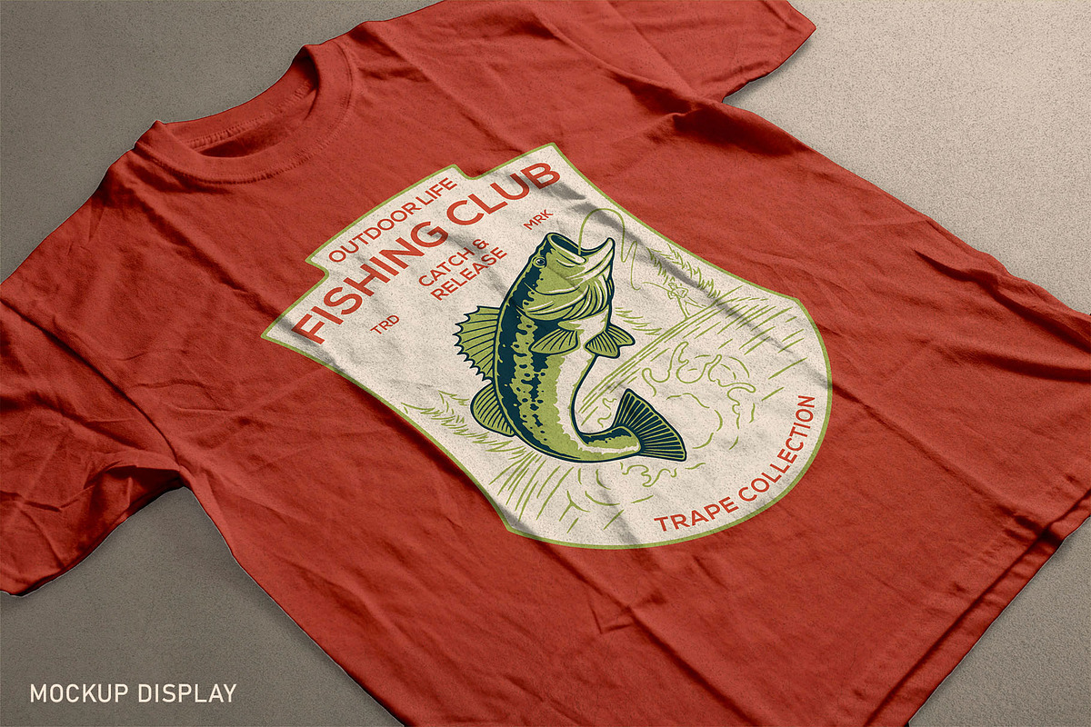 Fishing Illustrations & Bade designs, an Animal Illustration by Trape Graphic Studio (Photo 8 of 10)