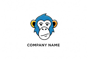 lue Monkey Logo, a Branding & Logo Template by Logocreative