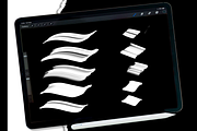 Calligraphy brush #2, a Brush Add-On by danusetyaji (Thumbnail 2 of 4)