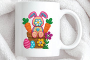 Easter Bunny Butt in Pot- Easter Egg, an Illustration by DreamPrint404 (Thumbnail 5 of 7)
