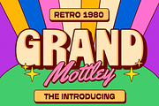 Retro Groovy Pack Text Effect V2, a Layer Style Add-On by Sixtysix Labs (Thumbnail 7 of 9)