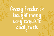 Alenka - Handlettering Font, a Sans Serif Font by LetterStuff Typefoundry (Thumbnail 2 of 11)