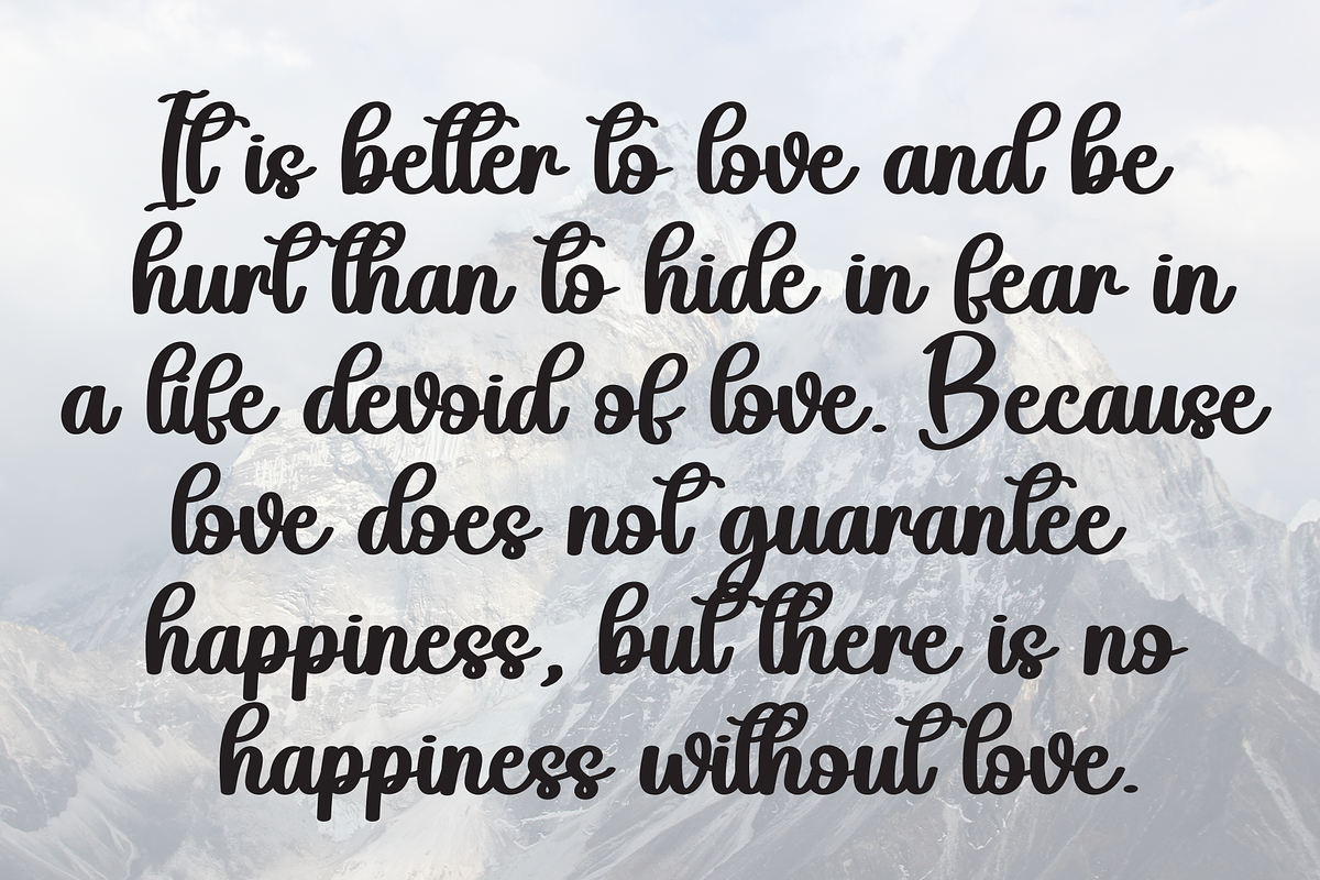 Blonde Aunty | Script Font, a Handwritten Font by Scratchones (Photo 6 of 9)