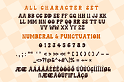 Hello Hippie is a retro duo font, a Handwritten Font by Brown Cupple (Thumbnail 5 of 7)