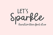 Let's Sparkle | Font Duo, a Script Font by Lucky Type (Thumbnail 1 of 10)