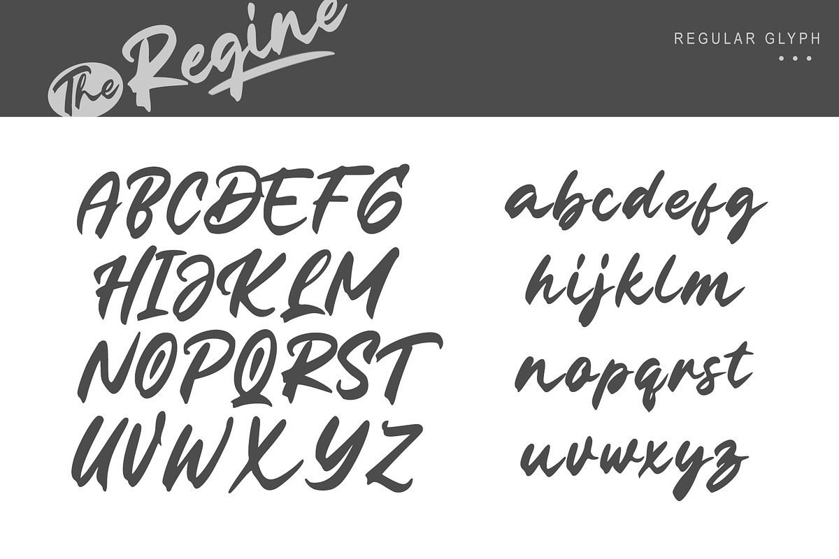 The Regine || Signature Font, a Script Font by Rochart (Photo 9 of 11)