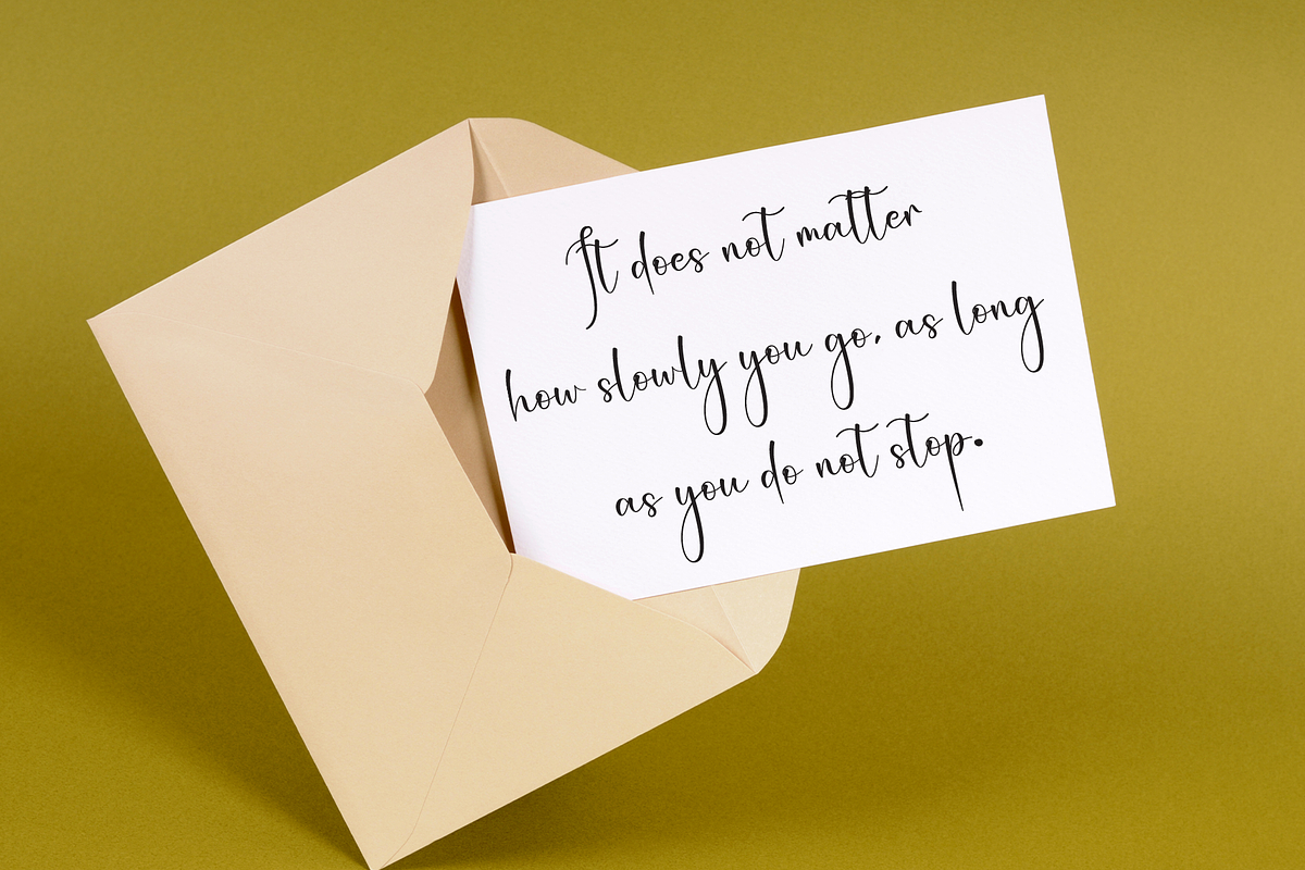 Morning Vacation | Script Font, a Handwritten Font by Scratchones (Photo 3 of 9)