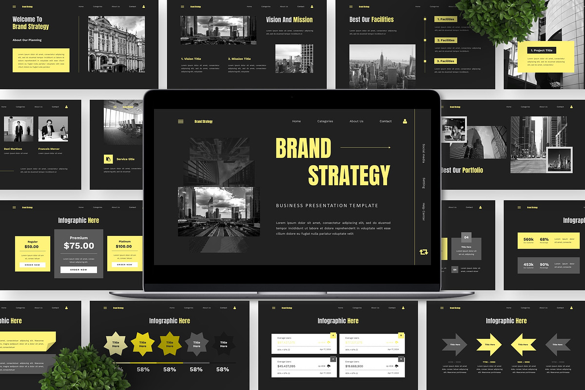 Brand Strategy - Business Keynote preview 4