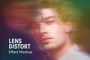 Lens Distort Effect Mockup, a Layer Style Add-On by studiogstock (Thumbnail 1 of 4)