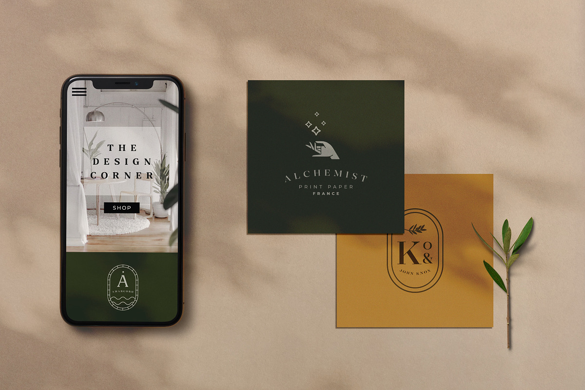 Encre Noire Logo Minimal Modern, a Branding & Logo Template by Nues Design (Photo 7 of 14)