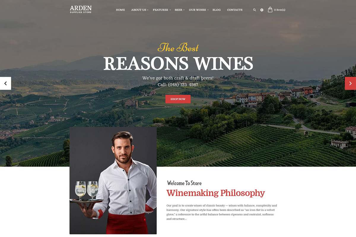Pts Arden - Clean and Professional, a Bootstrap Template by Prestabrain (Photo 3 of 8)
