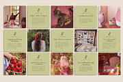 The Romantic Social Media Bundle, a Social Media Template by The Flossy Finch (Thumbnail 9 of 22)