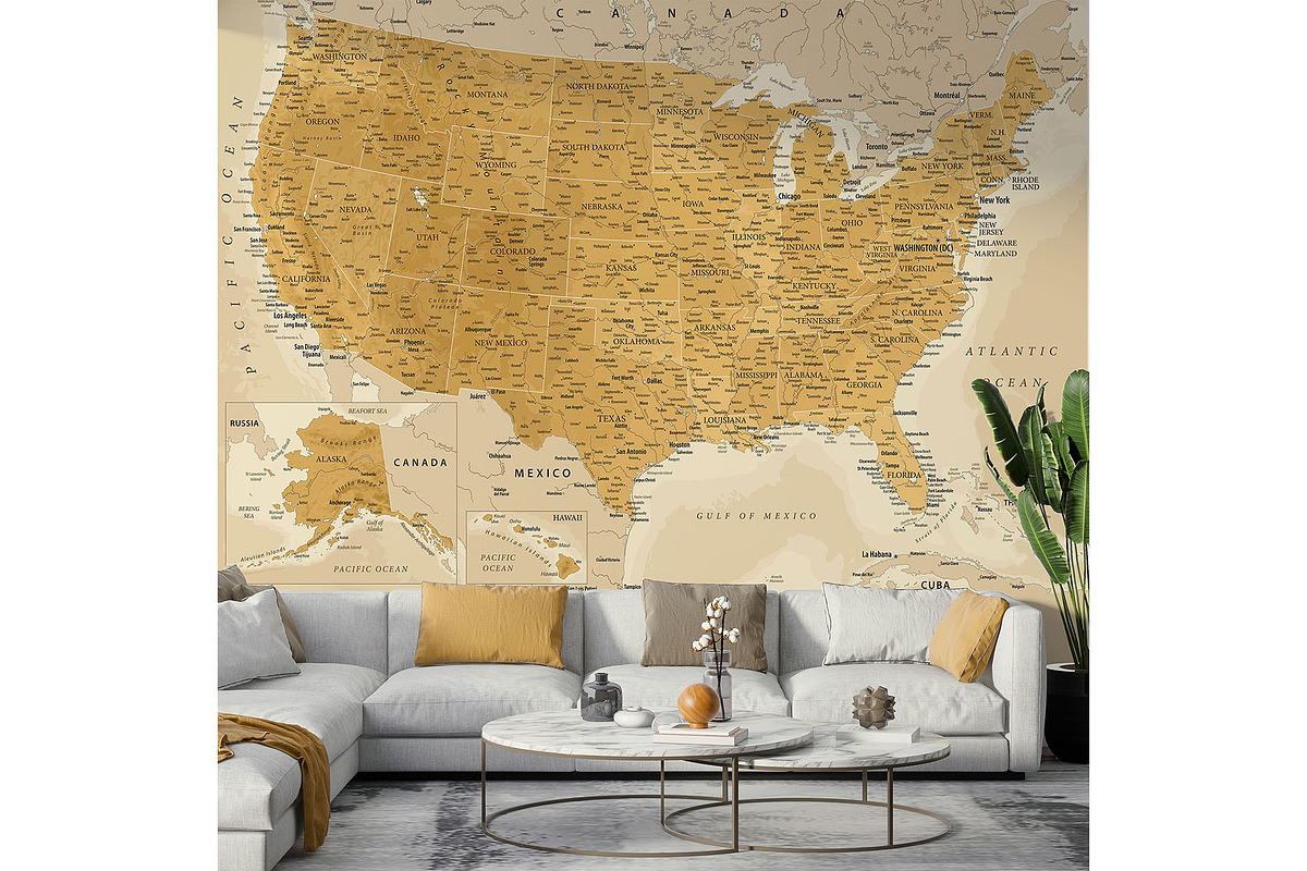 United States Vector Map, a Graphic by PorcuPen Works (Photo 2 of 6)